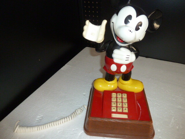 VINTAGE 70's ATC THE MICKEY MOUSE PHONE TEIF 8000 TELEPHONE | eBay