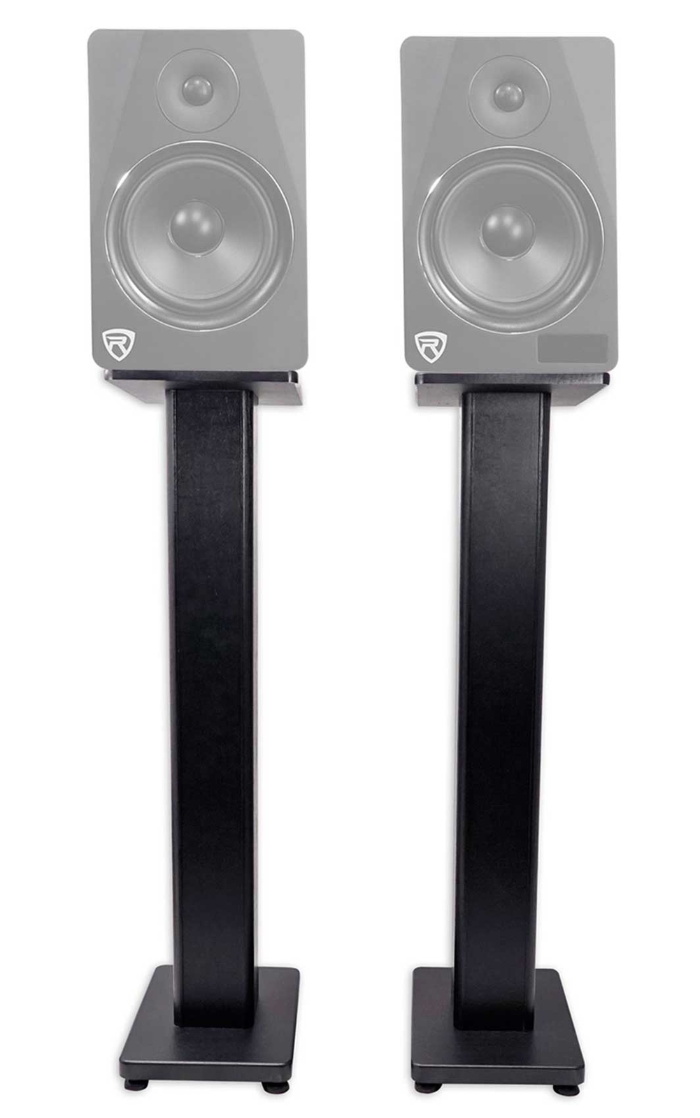 Rockville BLUAMP 150 Amplifier w/ Bluetooth+(2) 6.5" Bookshelf Speakers+Stands