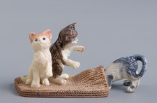 Play with The Kitten Animal Toy PVC Action Figure Doll Kids Toys Party Gifts