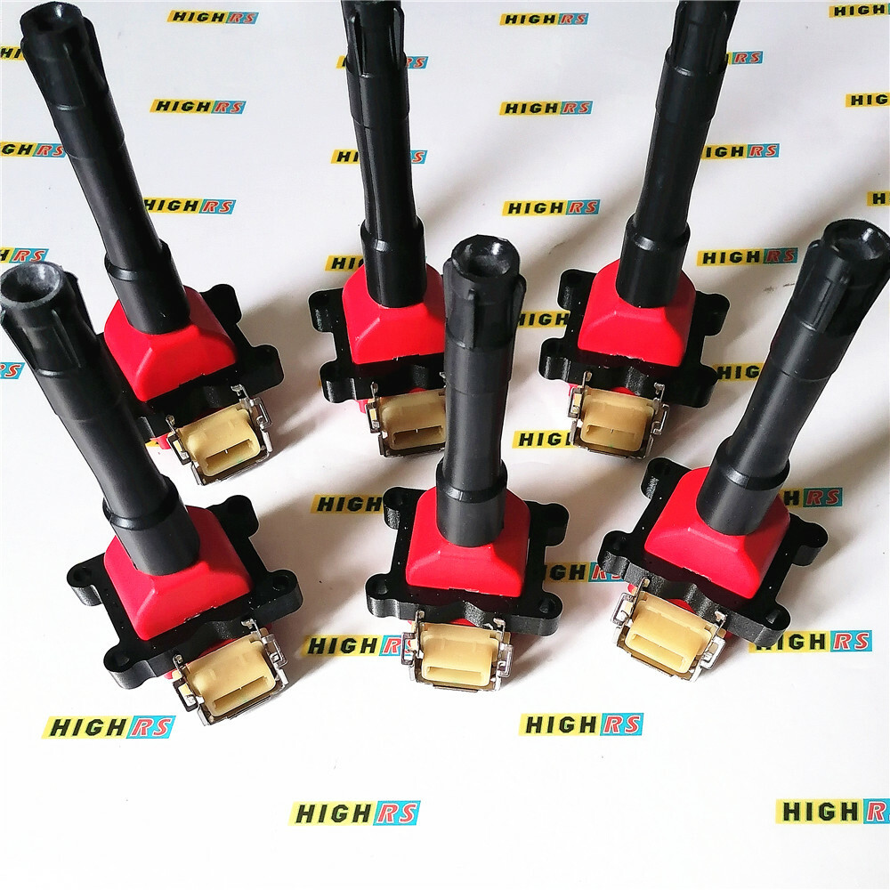 6 IGNITION COIL COILS PLUG FOR BMW E30 E31 E32 E34 E36 E38 M3 9095 Performance eBay