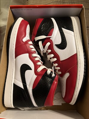 Size 12 - Air Jordan 1 Retro OG High Satin Red W 194493889164| eBay