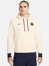  70 NEW Nike Paris Saint-Germain PSG Club Fleece Soccer Hoodie DV4963-113 XL
