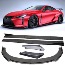For Lexus IS250 IS350 IS300 Carbon Style Front Splitter Lip/Side Skirt/ Rear Lip