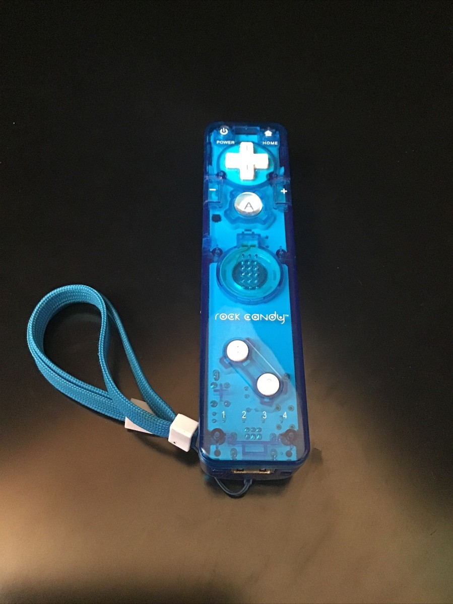 ROCK CANDY Nintendo Wii Remote Controller WiiMote - Blue