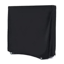 Waterproof Ping Pong Table Cover Heavy Duty for Indoor/Outdoor Tables Black