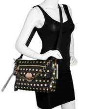 MARC JACOBS STUDDED GOTHAM SHOULDER BLACK BAG - NEW W/TAGS