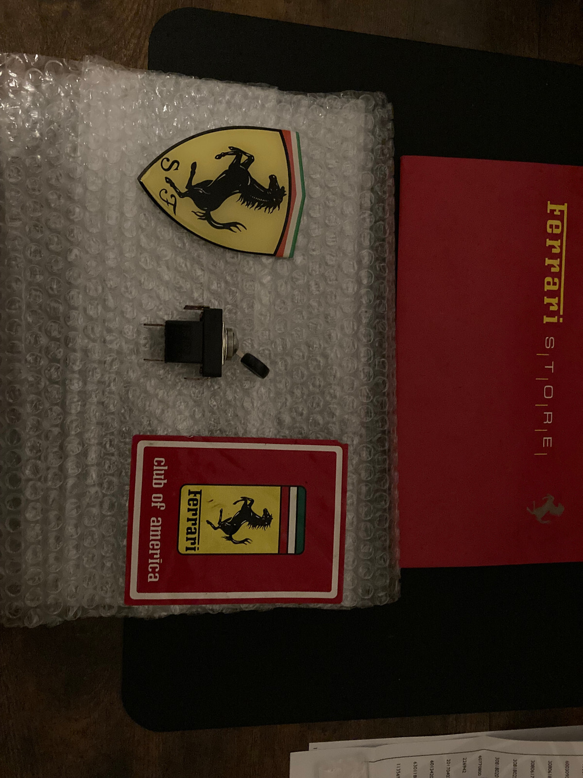 FERRARI 308 PARTS WIPER SPEED SWITCH AT CENTER CONSOLE 60063104 -