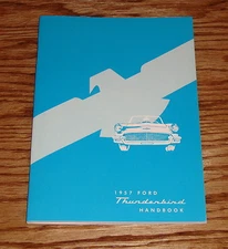 1957 Ford Thunderbird Handbook Owners Operators Manual 57 T-Bird