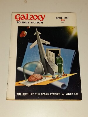 GALAXY SCIENCE MAGAZINE APRIL 1953 SCI-FI PULP