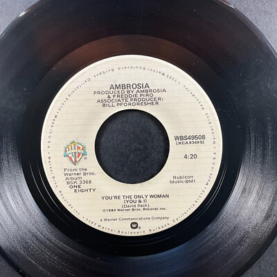 Ambrosia, You're The Only Woman (You & I) / Shape I'm In, 7" 45rpm