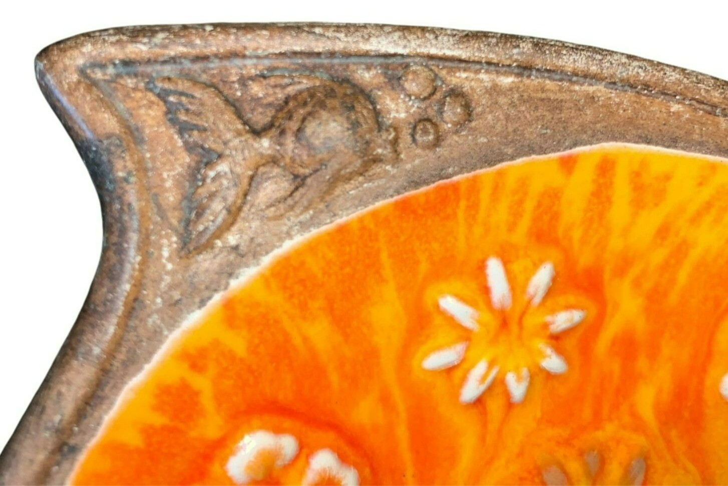 Vintage Treasure Craft Maine Fish Ashtray/Trinket Dish Made in USA Pottery