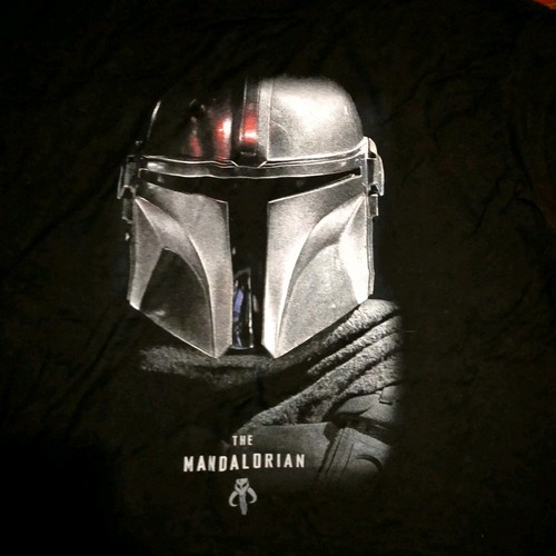 The Mandalorian Star Wars Large Mens T Shirt Official Merchandise American Tee - Picture 2 of 6