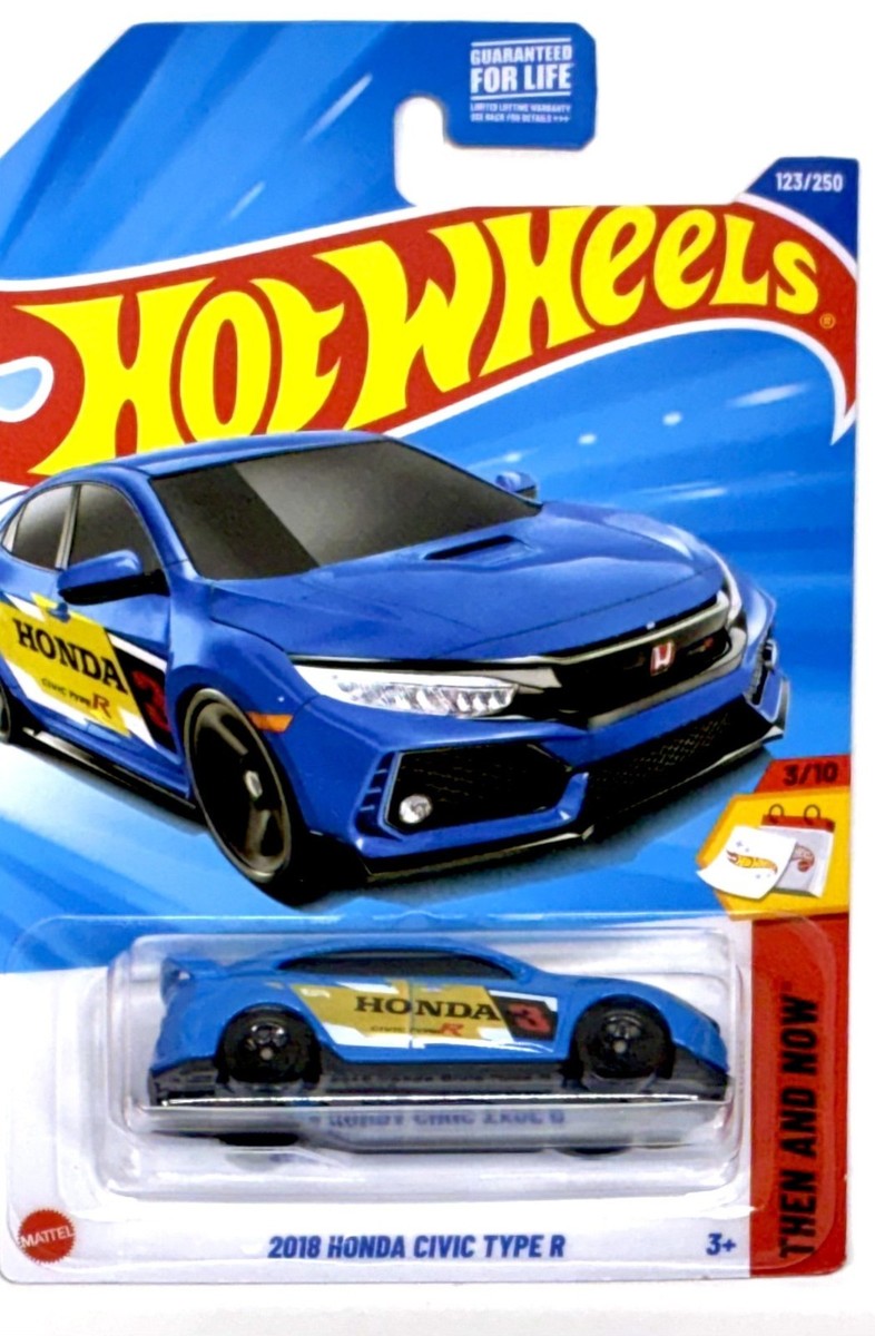 2026 Hot Wheels DOLLAR TREE 2025 2018 Honda Civic Type R White