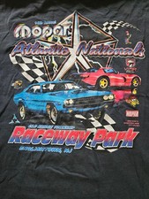 Vintage Mopar Nationals XL T-Shirt Car Show, 2000 Raceway Park NJ, Challenger