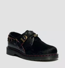 Dr. Martens 1460 Year Of The Horse Leather Shoes in Black and Red