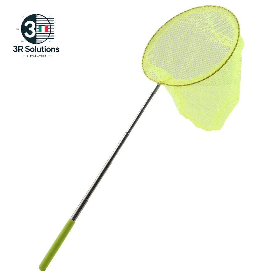 RETINO MARE Da Pesca Strumento Telescopico per Rete Da Pesca in Acciaio Inossida