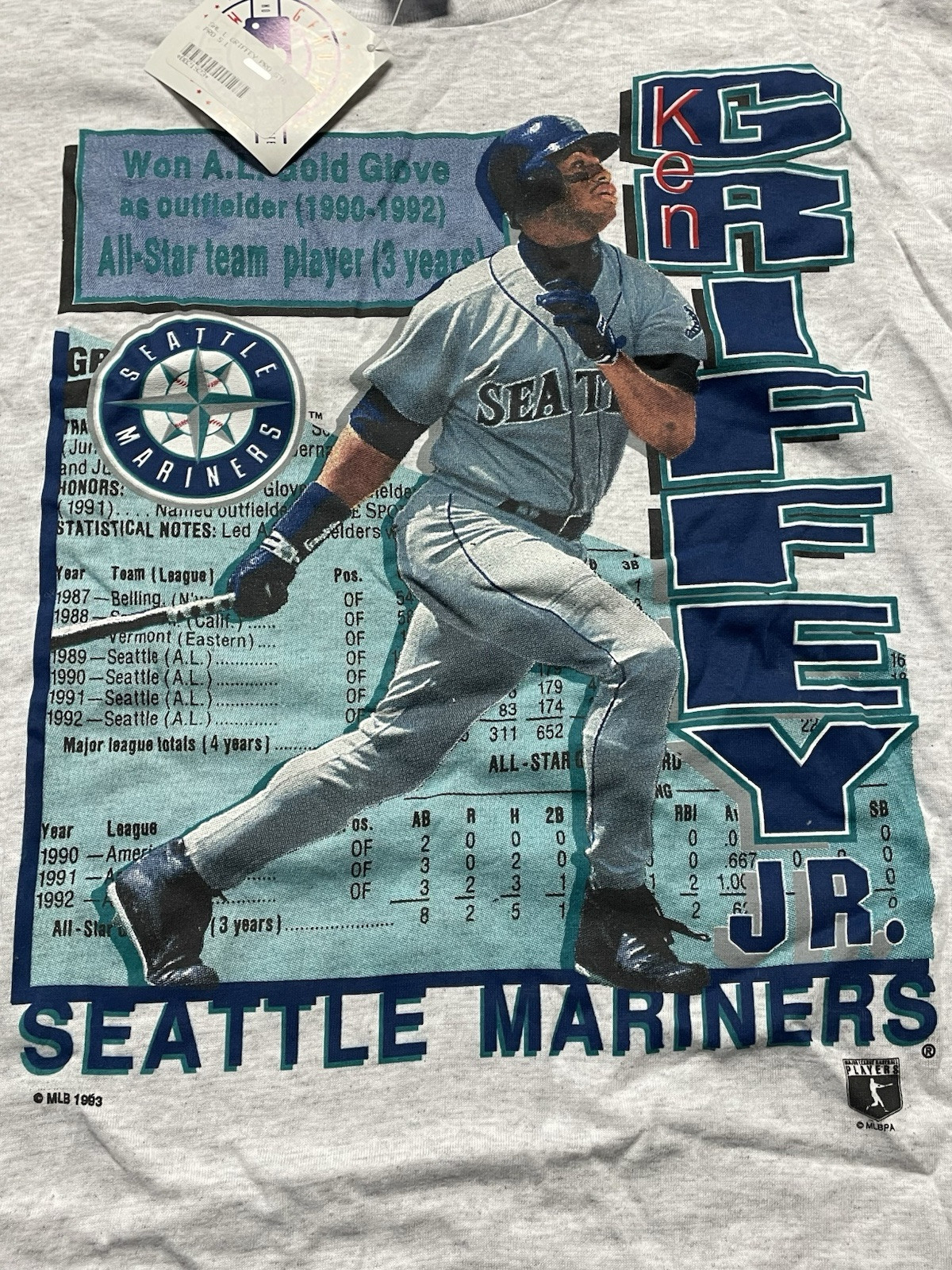 ALTRA T shirt Griffey Jr nuova con etichette adulto bambino (vedi foto per dettagli)