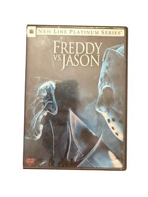 Freddy vs Jason (DVD, 2003) New Line Platinum Series Widescreen Complete Inserts