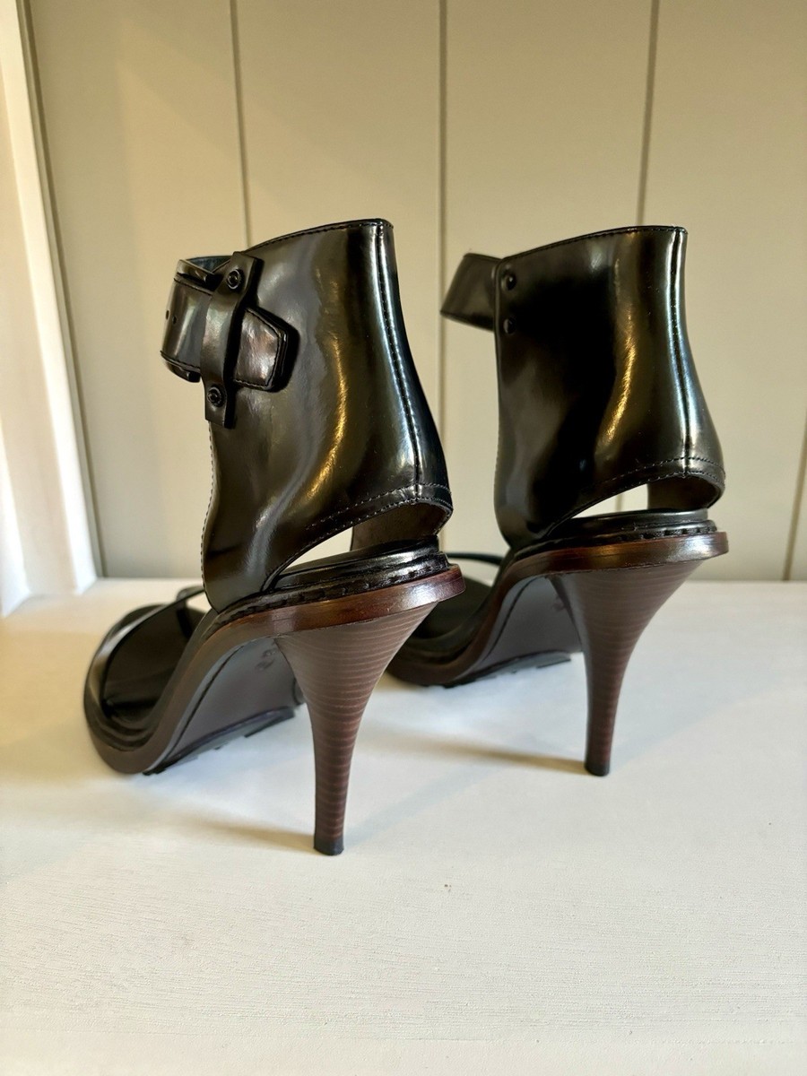 3.1 Phillip Lim Womens Sz 38.5 Black Patent Leather Ankle 3.1 Phillip Lim Womens Sz 38.5 Black Patent Leather Ankle