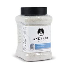 Ankerio Gray Sea Salt - 5 LB Jar, For Home Use or Food Service, Fine Grain