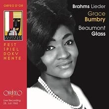 Bumbry/Glass: Brahms-Lieder von Bumbry,Grace | CD | Zustand sehr gut - Bild 1 von 2