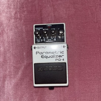 BOSS PQ-4 PQ 4 Parametric Equalizer SHIPS FROM USA WORKING
