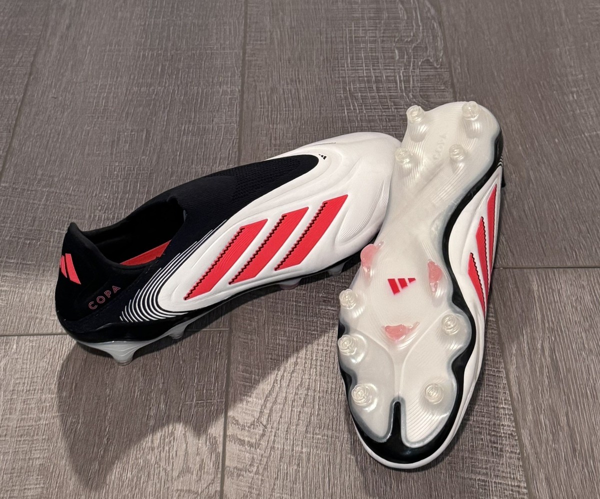 MEN'S ADIDAS COPA PURE 3 ELITE LACELESS FG SOCCER CLEATS WHITE