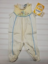 Vintage Nos Baby Outfit Little Me 9 Months Made In USA Zoo Animals
