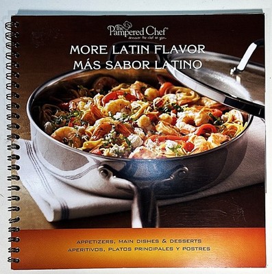 More Latin Flavor The Pampered Chef Special Edition New Spiral Mas Sabor Latino