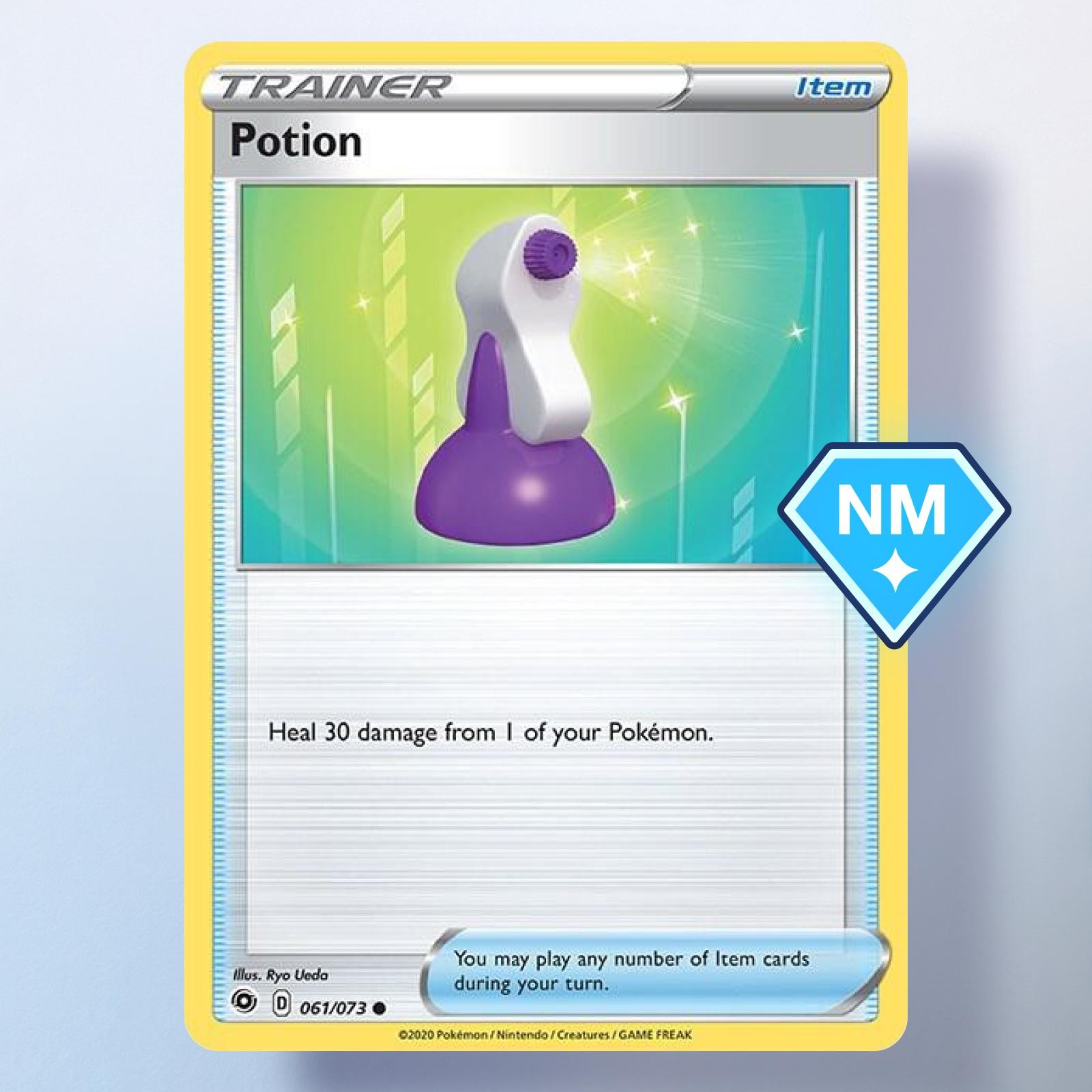 Potion 061/073 Near Mint Common Champion's Path Pokemon