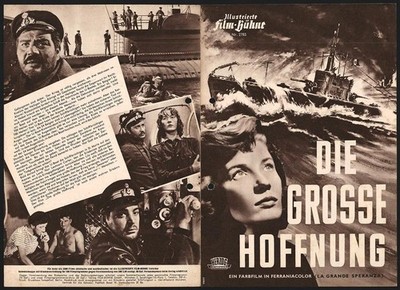 Filmprogramm IFB Nr. 2785, Die große Hoffnung, Renato Baldini, Lois Maxwell, Re 