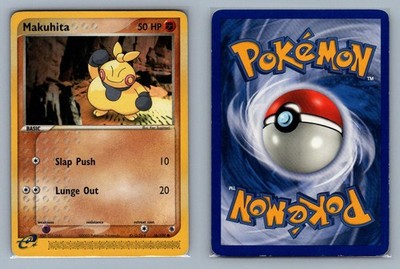 Makuhita #56/109 Ruby & Sapphire Pokemon Card - LP