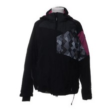 Icepeak, Skijacke, Damen, Größe: 40, Schwarz/Grau/Weiß, Polyamid/Polyester #7BJ