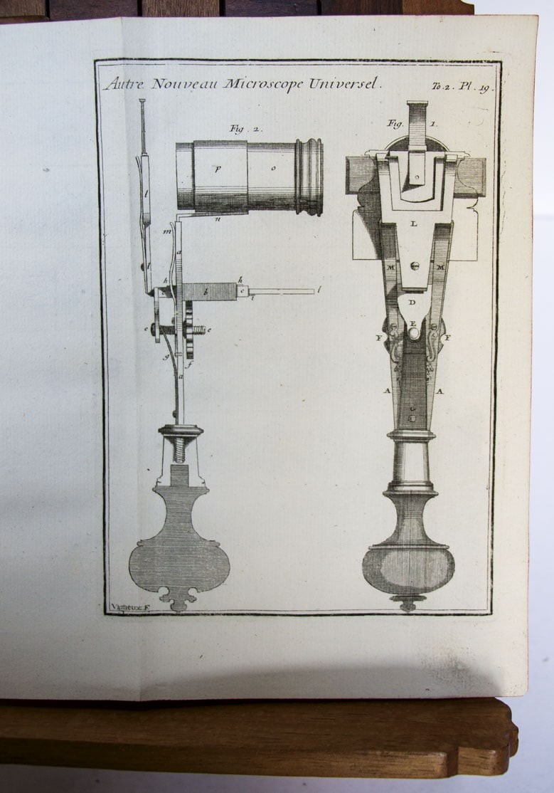 An unusual and late Joblot-type simple microscope, France, circa 1800