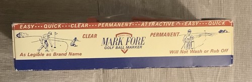 Vintage NEW Mark Fore Golf Ball Marker Kit, Model 500 NOS OLD RARE - Picture 5 of 6