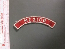 Boy Scout Mexico RWS Community Strip Missouri Maine New York 5420PP