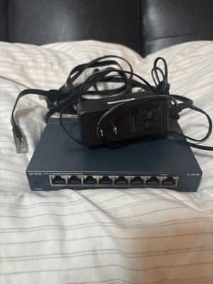 TP-Link TL-SG108 8-Port 10/100/1000 Gigabit Ethernet Desktop Switch