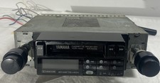 Vtg Yamaha Ycr-440 Car Radio Stereo Cassette Receiver 2 Knob Shaft Post Untested