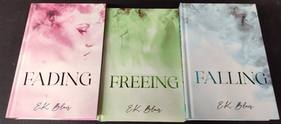 Fading Series  by E.K. Blair Set of 3 Books Roses & Thorns Exclusive Edition HC