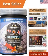 Sinking Goldfish Food, Color Enhancing, Balanced Diet, All Natural Ingredient...