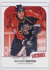 2009-10 Upper Deck Victory Finnish Nathan Horton #87 0a4