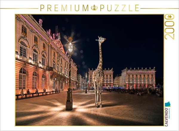 "Calvendo Puzzle An Image From The \"Urban Animals\" Calendar | 2000 Pieces, Finish"-image