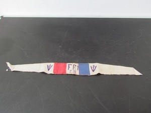 Original FFI Liberation Armband 39-45 WW2