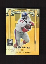 2001 Donruss Elite Passing the Torch #PT-10 Ron Dayne New York Giants #/1000