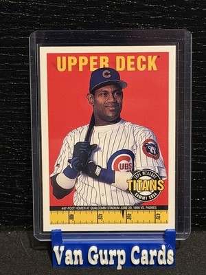 1998 Upper Deck - Tapemeasure Titans Sammy Sosa #26