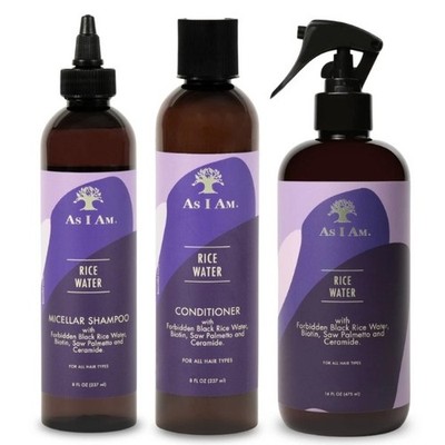 As I Am Rice Water Shampoo - Conditioner - Wasserfreie Lieferung