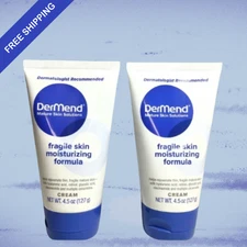DerMend Moisturizing Cream for Sensitive Skin – 4.5 oz Each (Pack of 2)