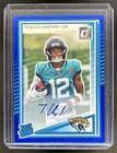 2025 Donruss Optic Travis Hunter Blue (RAW)