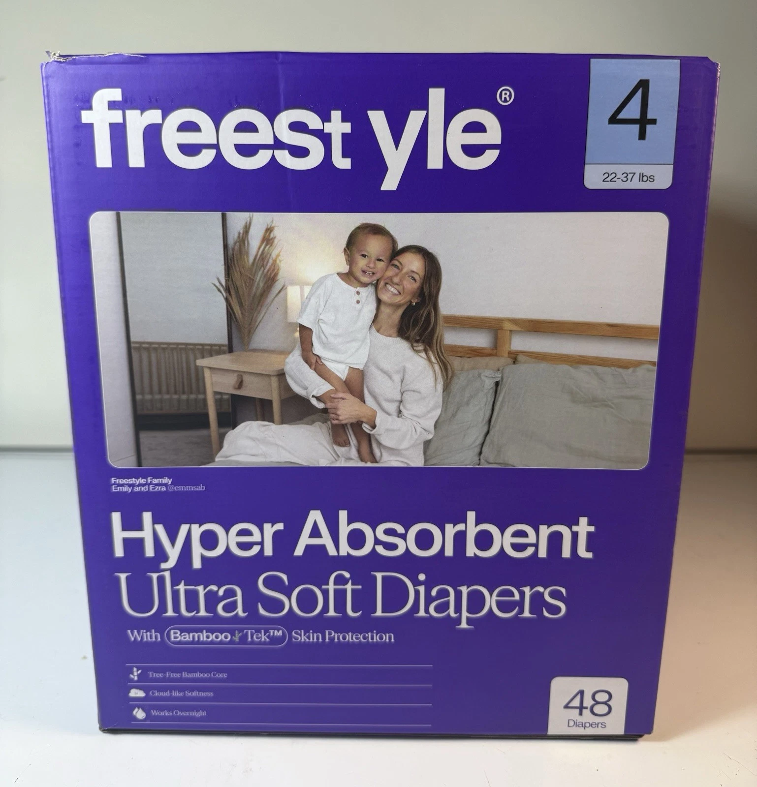 Bambootek Diaper – (Size 4) Hyper Absorbent Ultra Soft Diapers