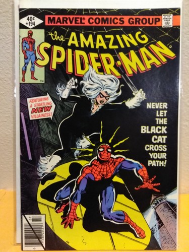 Amazing Spiderman 194, 1979 (First Appearance Black Cat) 9.6 NM+